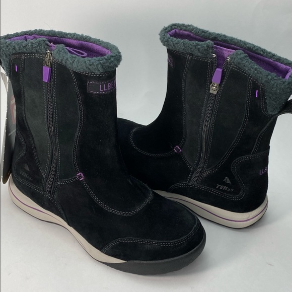 L.L. Bean Shoes Llbean Waterproof 20gram Tek 25 Suede Insulated